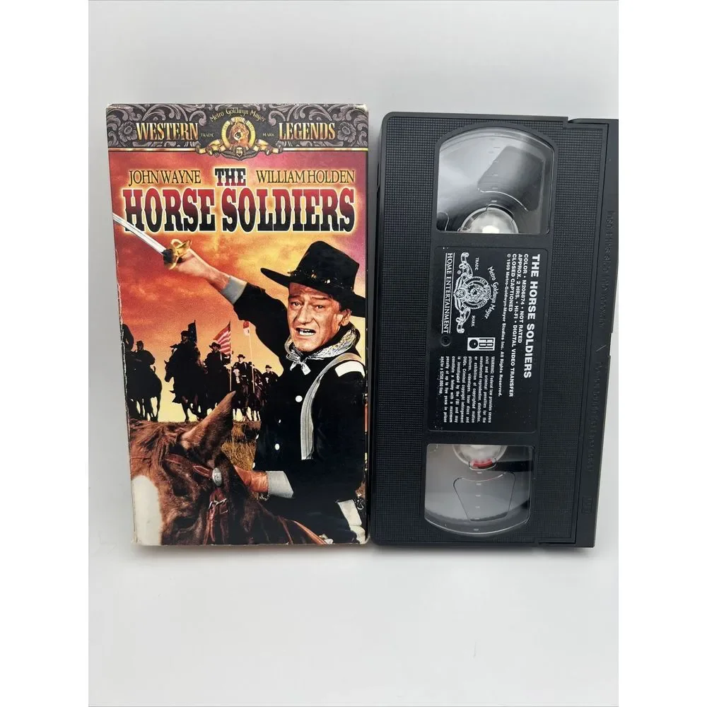 The Horse Soldiers (VHS, 1998, Western Legends). G3